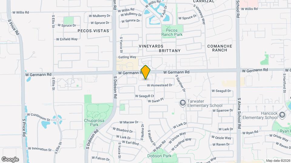 1731 W Flamingo Dr Map and Location Details