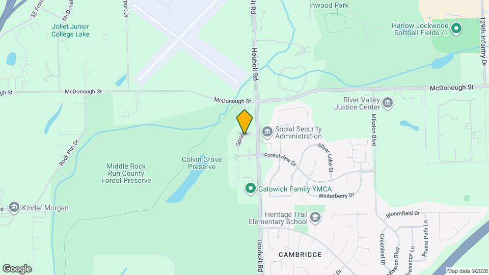 544 Springwood Dr Mapa y Detalles de la Ubicación