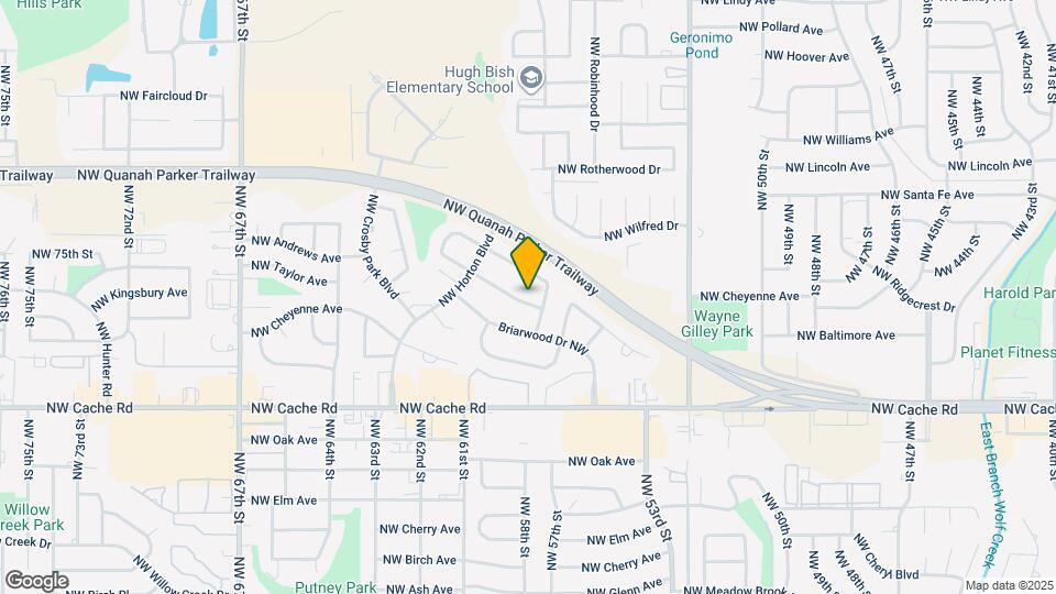 5705 NW Chestnut Ln Map and Location Details