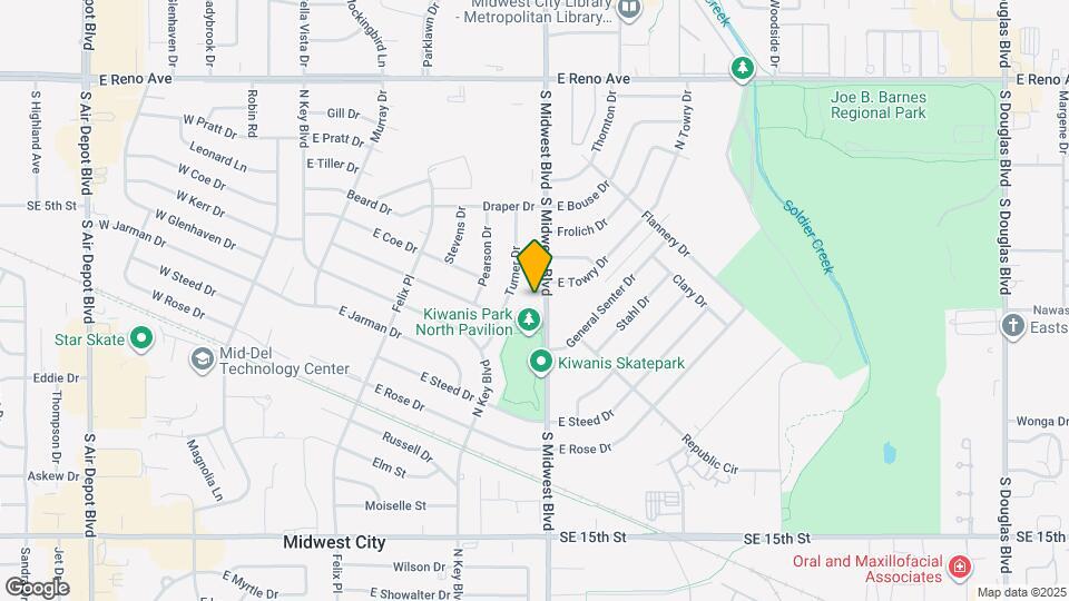 813 S Midwest Blvd Map and Location Details