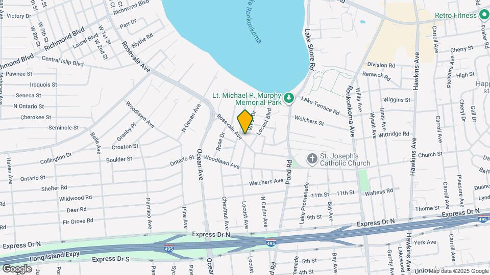 101 Rosevale Ave Map and Location Details