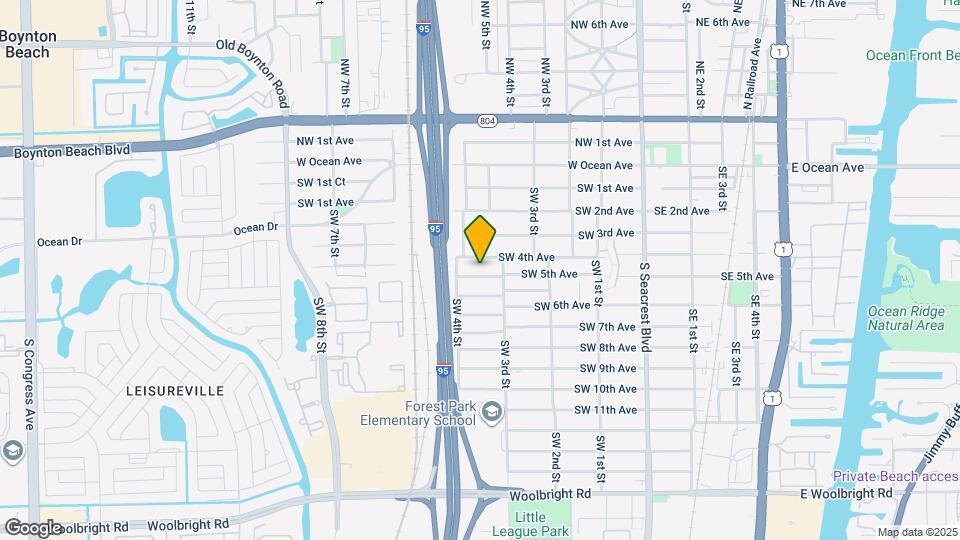 421 SW 5th Ave Map and Location Details