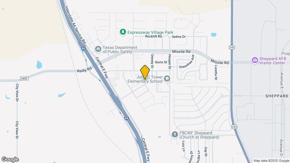 5202 Dewey St Map and Location Details