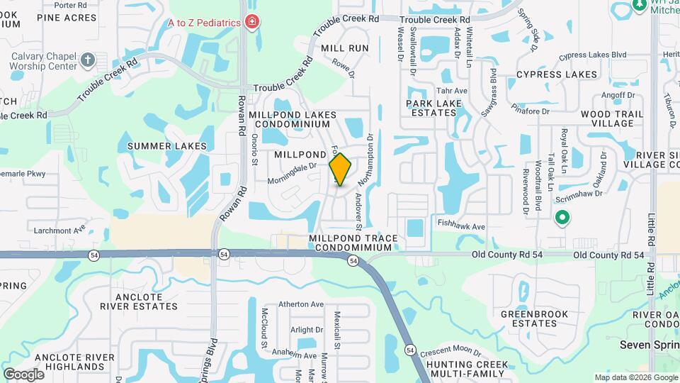 4214 Foxboro Dr Map and Location Details