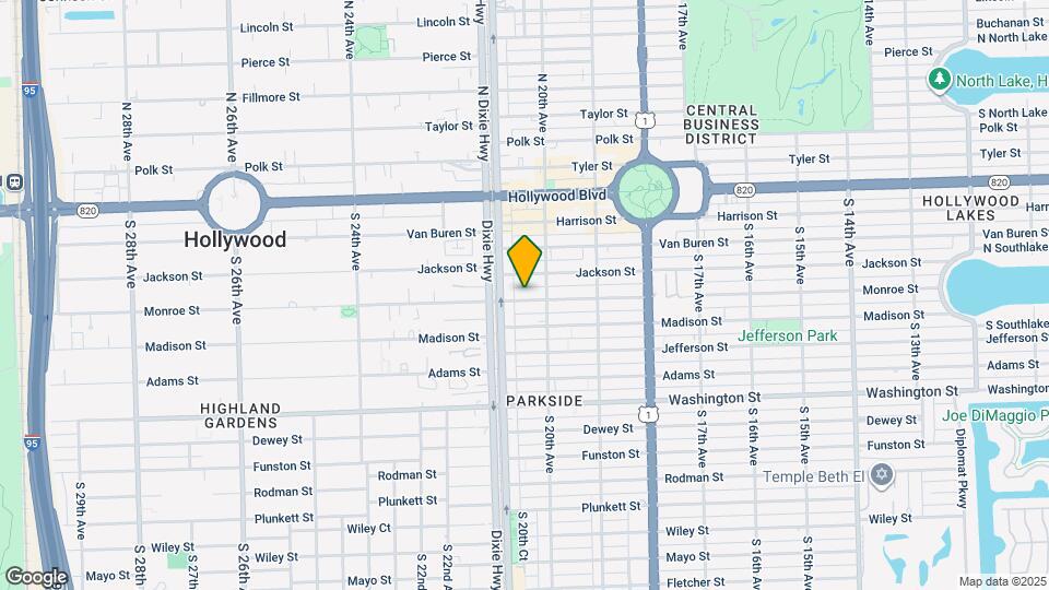 2029 Monroe St Map and Location Details