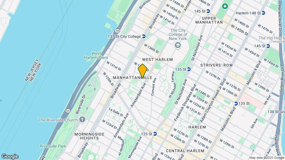1440 Amsterdam Ave Map and Location Details