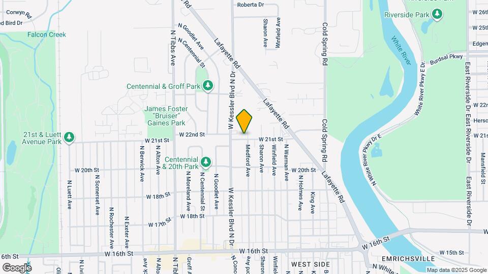 2102 Medford Ave Map and Location Details