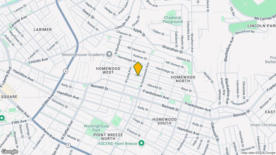 7138 Race St Mapa y Detalles de la Ubicación