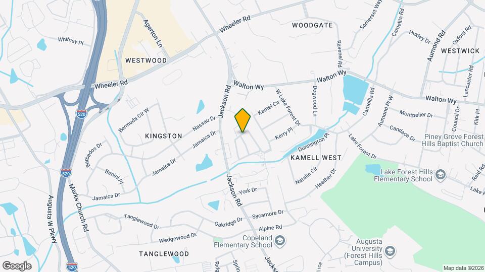 3204 N Wimbledon Dr Map and Location Details