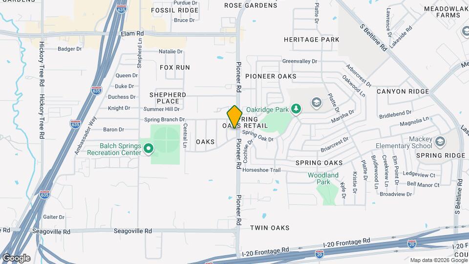 4217 Pioneer Rd Mapa y Detalles de la Ubicación