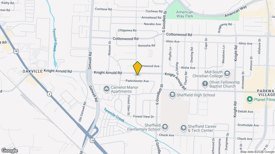 3096 Claudette Rd Map and Location Details
