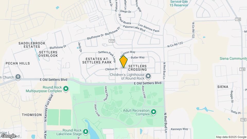 3105 Clinton Pl Map and Location Details