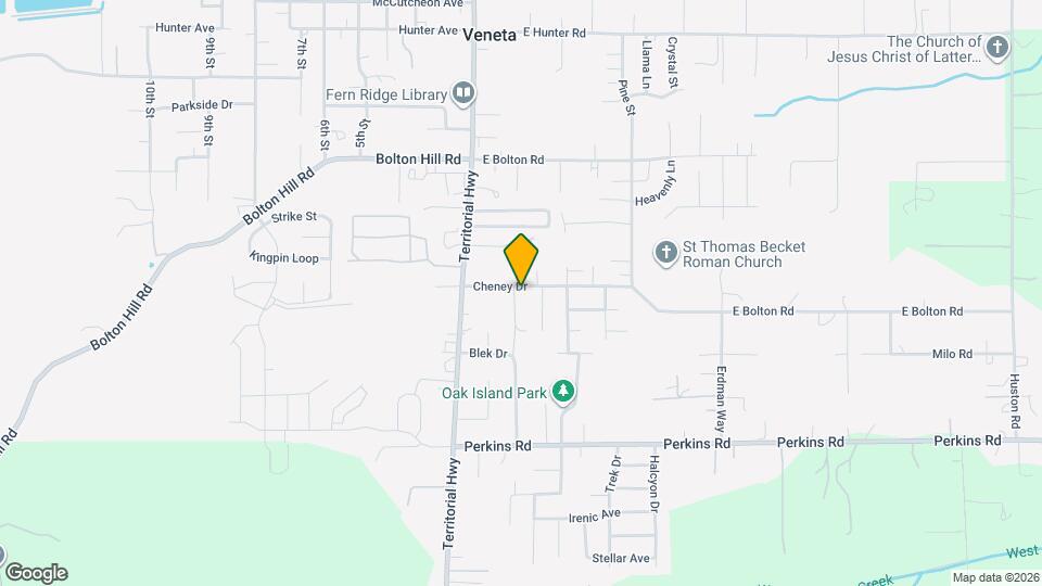 25116 Cheney Dr Mapa y Detalles de la Ubicación