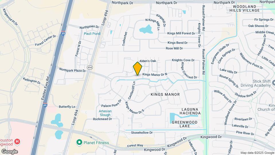 21812 Grand Lancelot Dr Map and Location Details