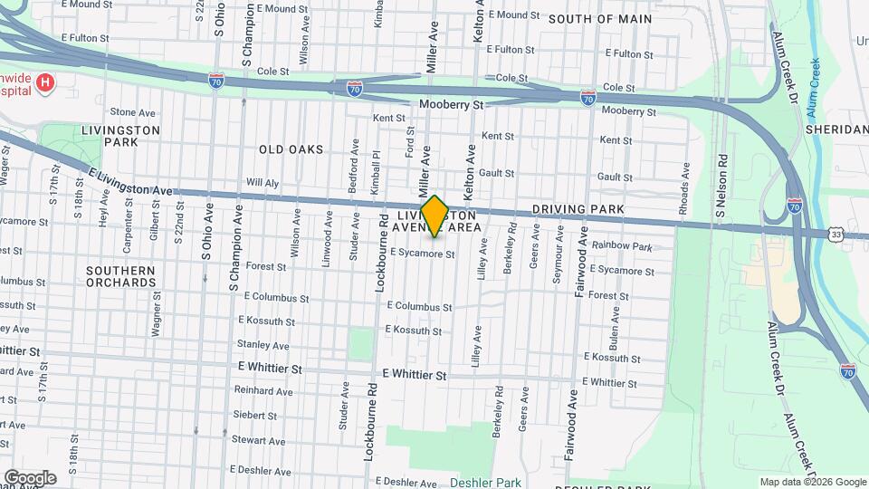 908 Ellsworth Ave Map and Location Details