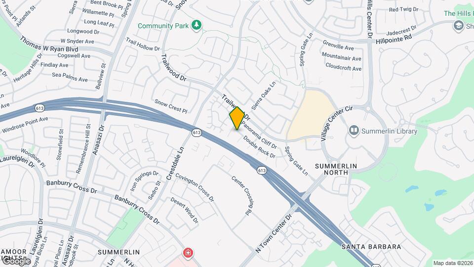 9841 Double Rock Dr Map and Location Details