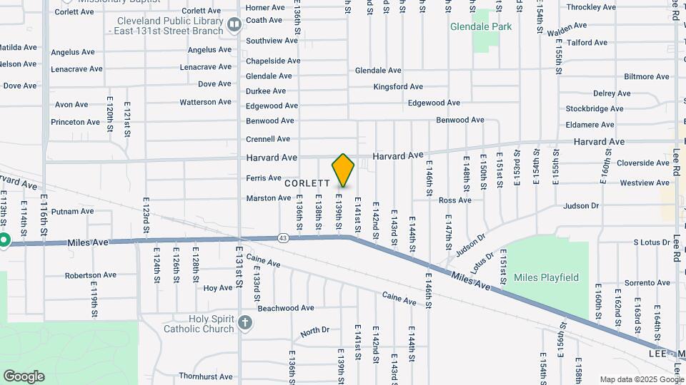 4105 E 139th St Map and Location Details