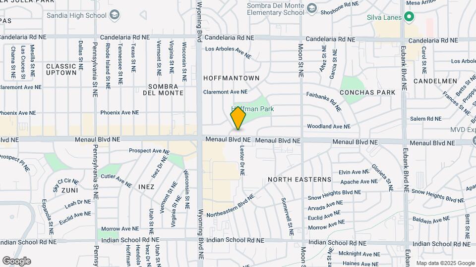 8607 Menaul Blvd NE Map and Location Details