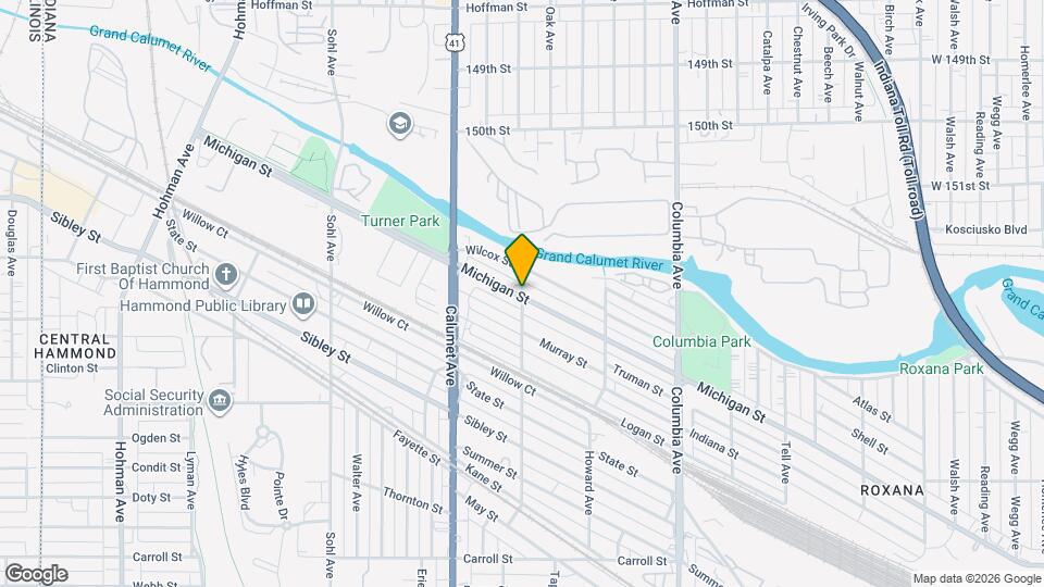 5328 Maywood Ave Map and Location Details