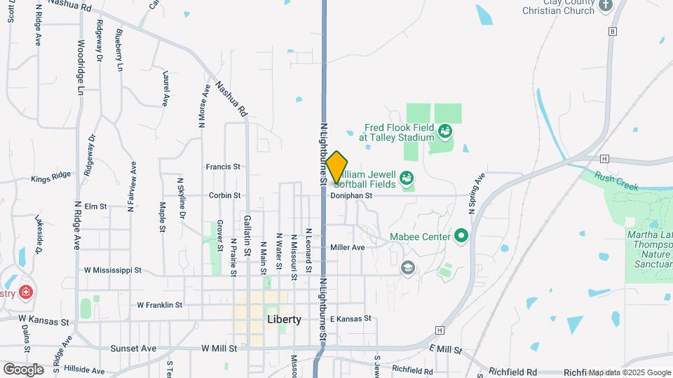 418 Doniphan St Map and Location Details