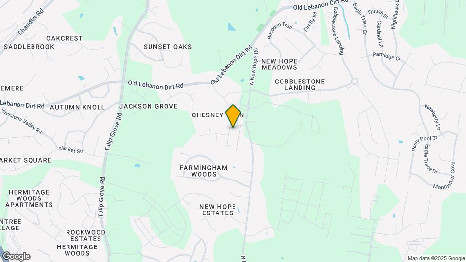 4309 Chesney Glen Dr Map and Location Details