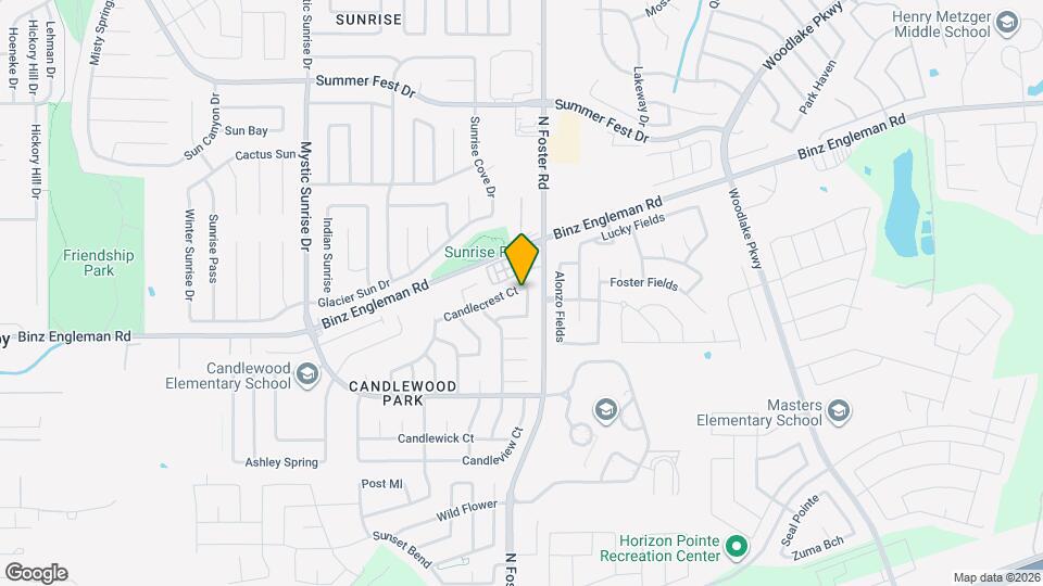 3327 Candlemoon Dr Map and Location Details