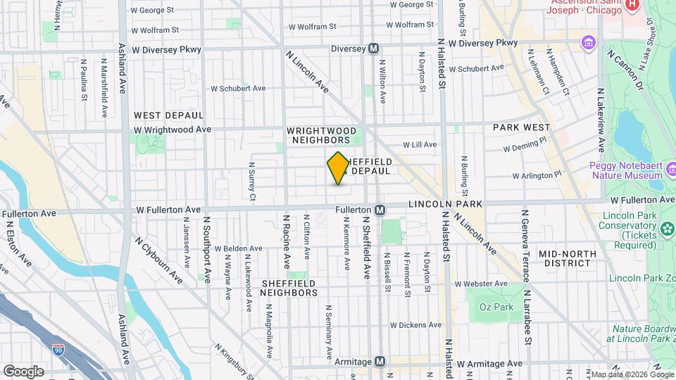 1039 W Montana St Map and Location Details