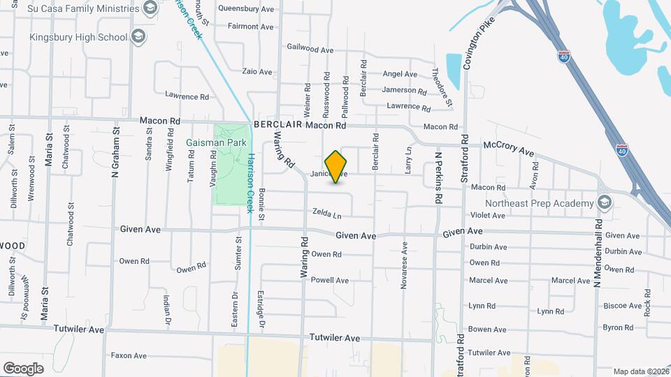 4406 Ferndale Rd Map and Location Details