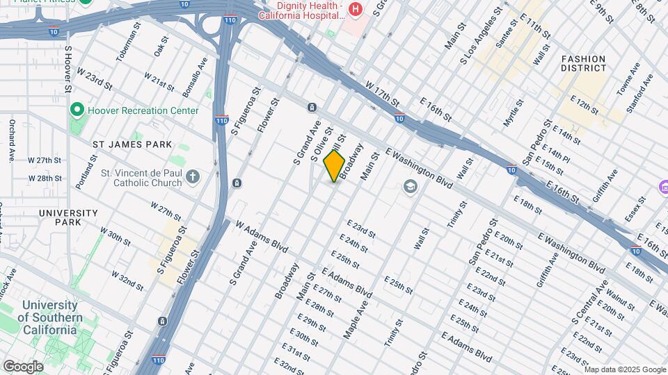 131 W 22nd St Map and Location Details