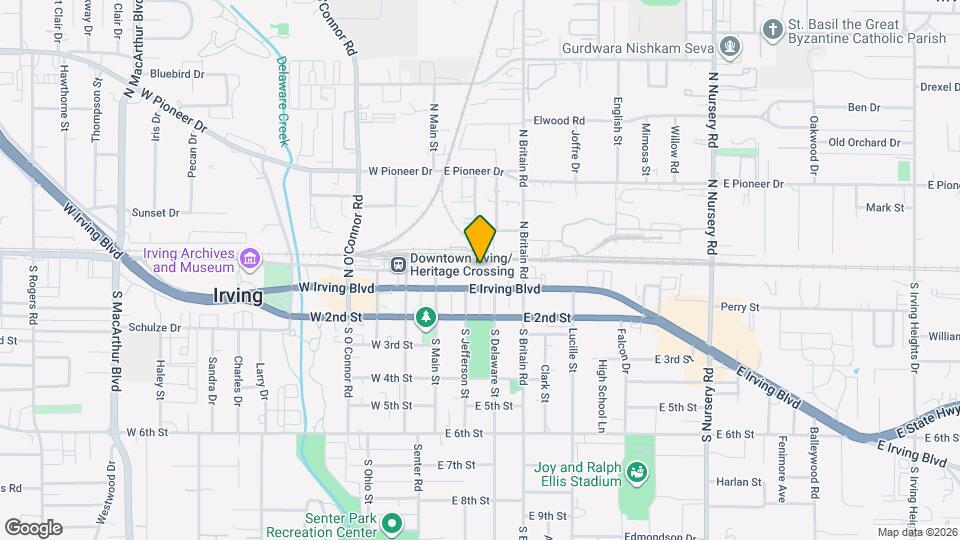 200 N Main St Mapa y Detalles de la Ubicación