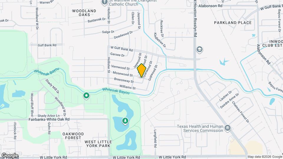 9227 Vanwood St Map and Location Details