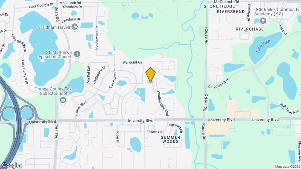4622 Bridgeton Ln Map and Location Details