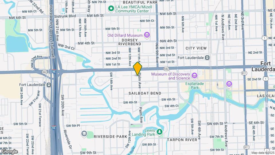 1106 SW 1st St Map and Location Details