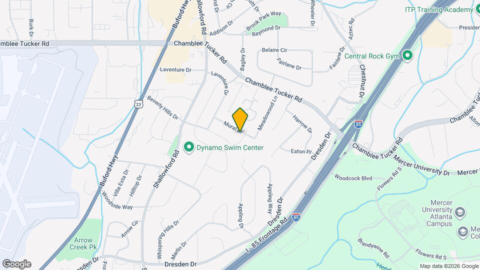 2613 Mural Dr Mapa y Detalles de la Ubicación