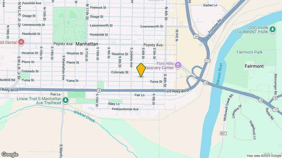 424 S 6th St Map and Location Details