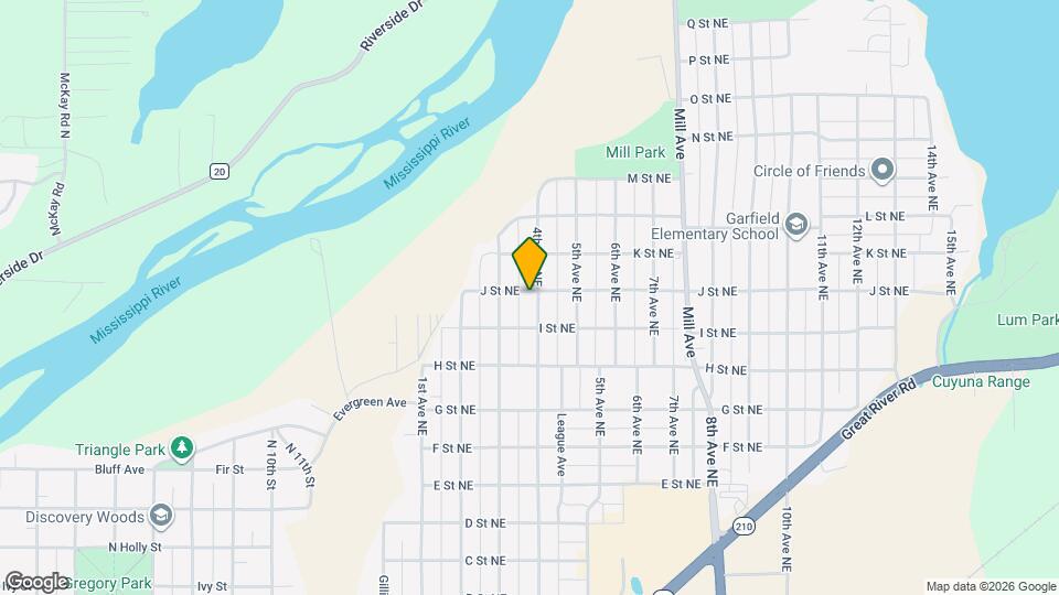 921 4th Ave NE Map and Location Details