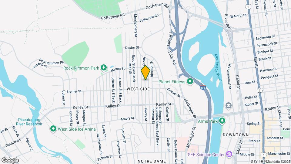 663 Hevey St Map and Location Details