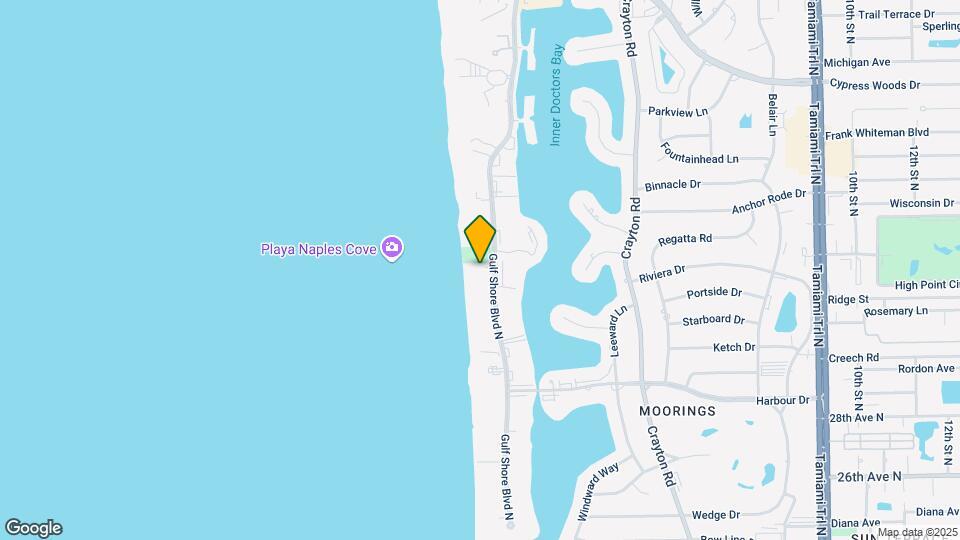 3377 Gulf Shore Blvd N Map and Location Details