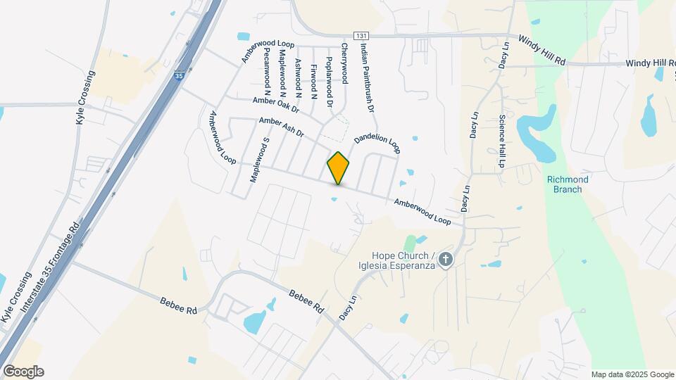 1329 Amberwood Loop Map and Location Details