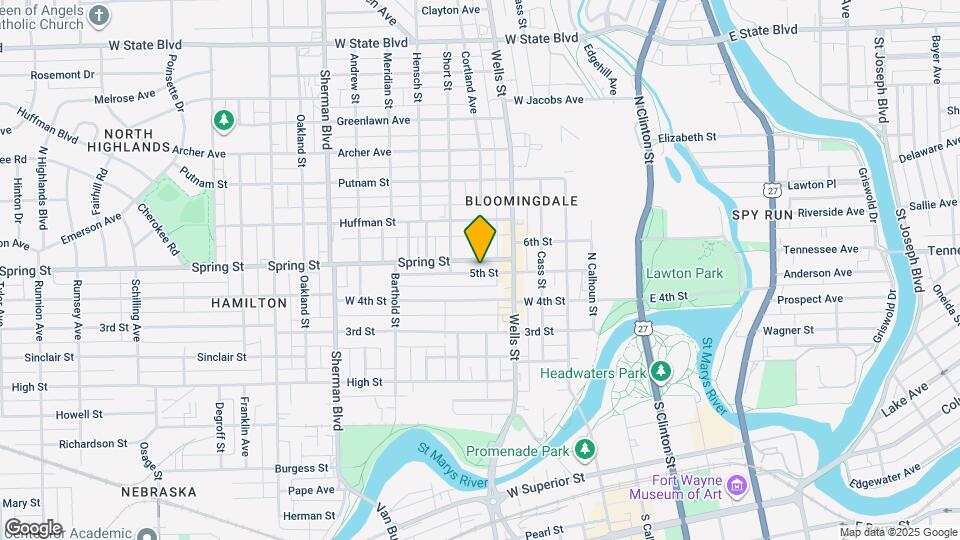 506 5th St Map and Location Details