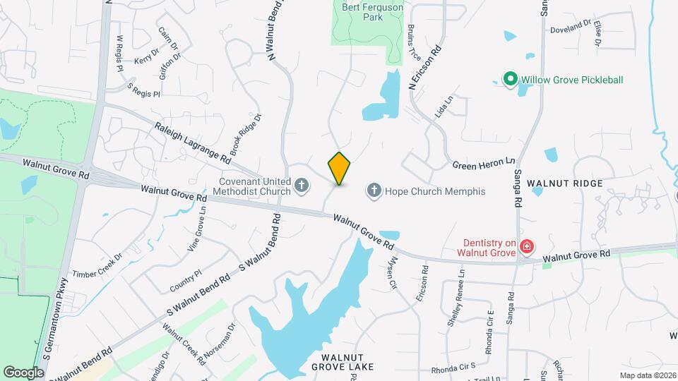 222 Walnut Trace Dr Map and Location Details