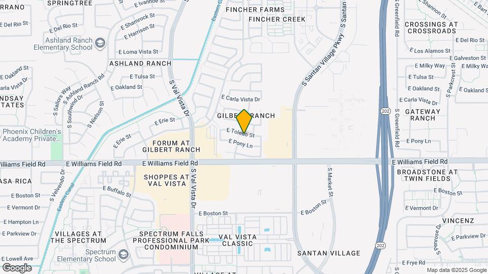 1801 E Toledo St Map and Location Details