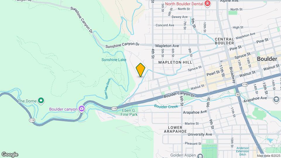 259 Spruce St Map and Location Details