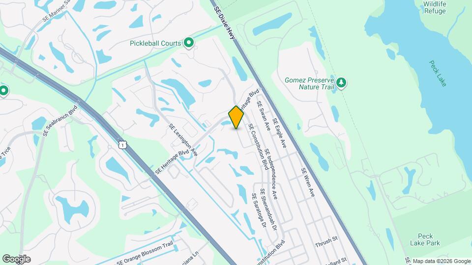 7382 SE Jamestown Terrace Map and Location Details