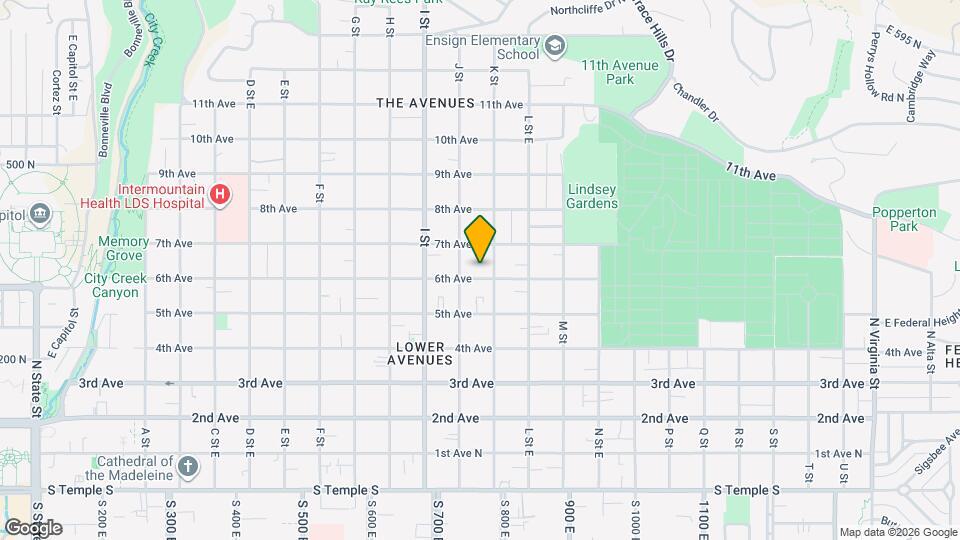 673 E 6th Ave, Unit 9 Map and Location Details