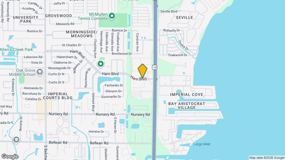 2537 Harn Blvd Map and Location Details