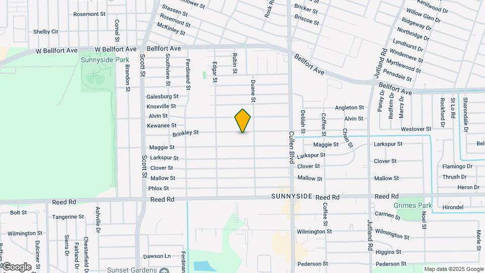 4514 Brinkley St Map and Location Details