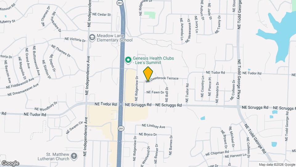 1015 NE Deerbrook Terrace Map and Location Details