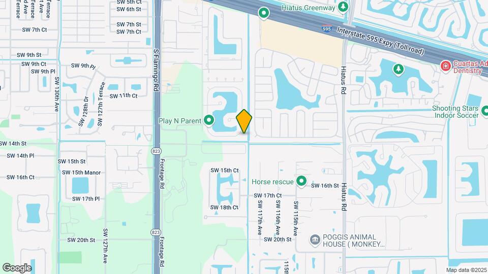 11850 SW 13th Ct Mapa y Detalles de la Ubicación