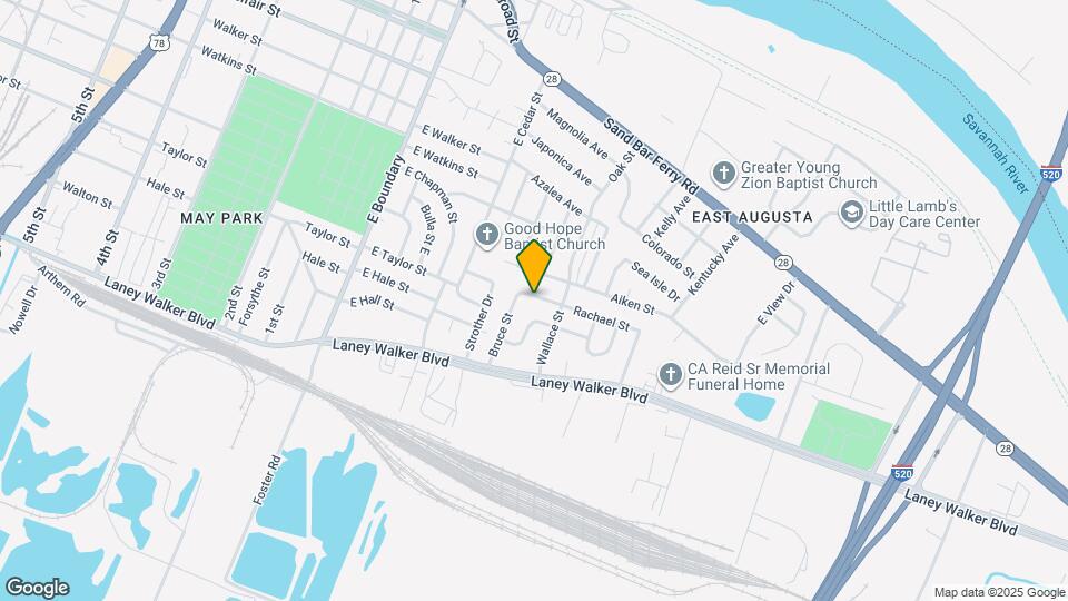 405 Rachael St Map and Location Details